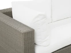 Set da giardino con tavolo 8 posti MAESTRO Modulare Rattan sintetico (PE) Tortora