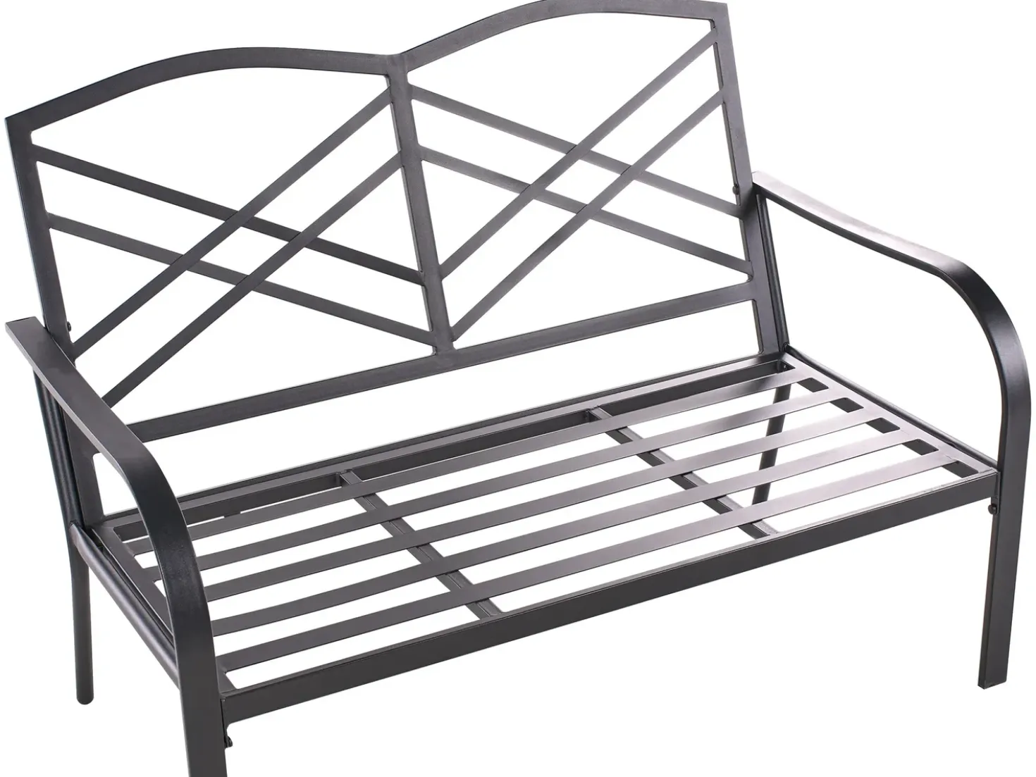 Set da giardino con tavolo 4 posti MESTRINO Metallo Blu