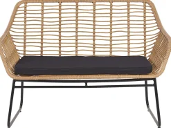 Set da giardino con tavolo 4 posti MINORI Rattan sintetico (PE) Beige