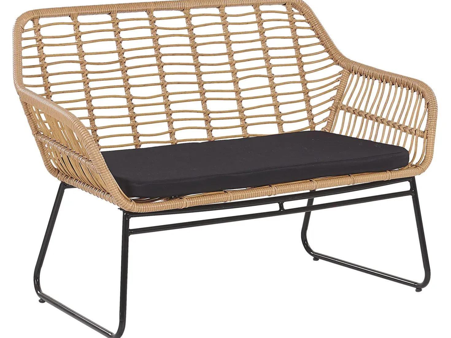Set da giardino con tavolo 4 posti MINORI Rattan sintetico (PE) Beige