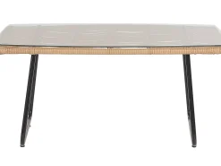 Set da giardino con tavolo 4 posti MINORI Rattan sintetico (PE) Beige