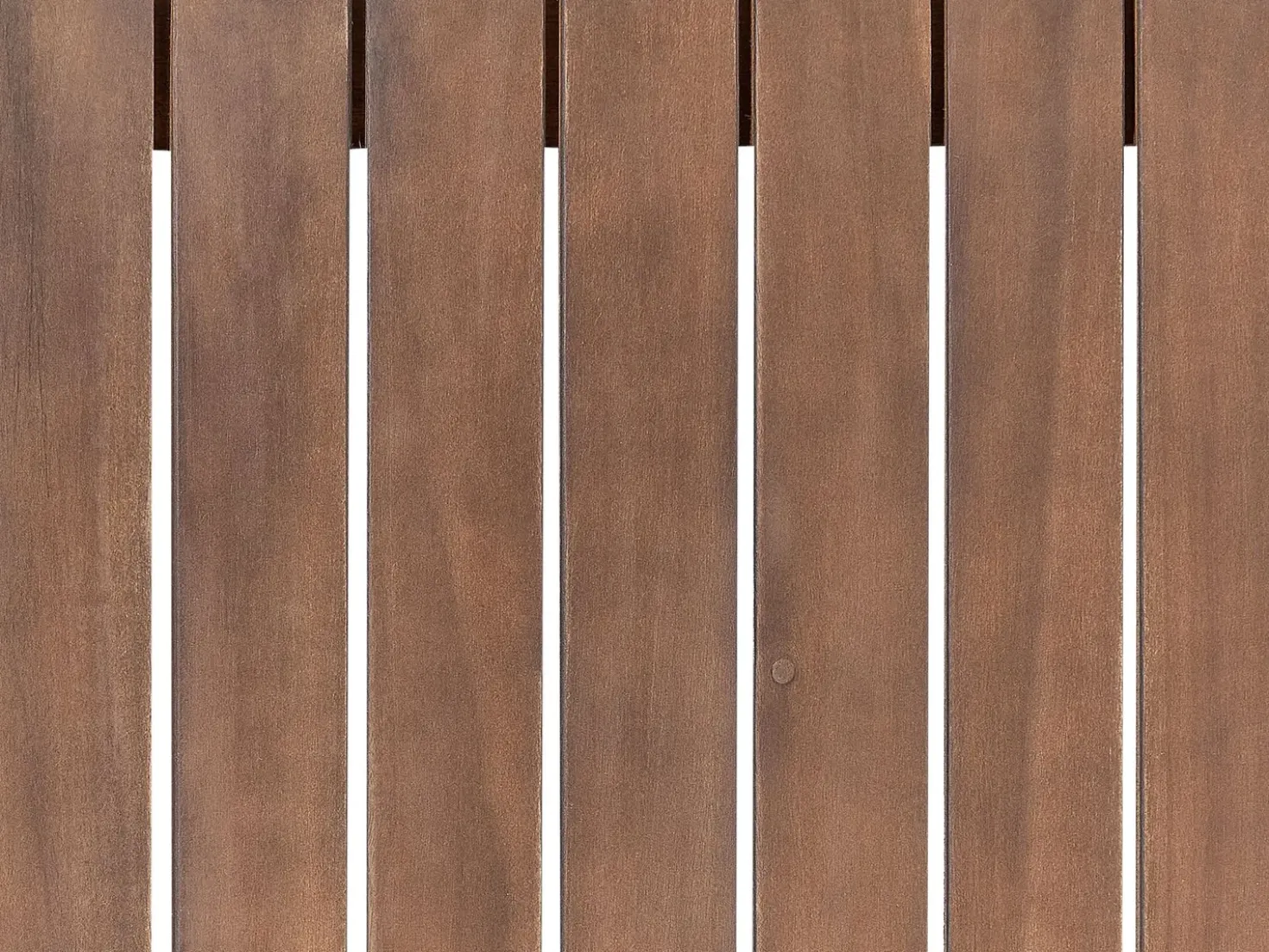 Set da giardino con tavolo 4 posti TIMOR Modulare Legno di acacia certificato Marrone scuro