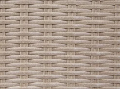 Set da giardino con tavolo 5 posti VITTORIA Rattan sintetico (PE) Grigio
