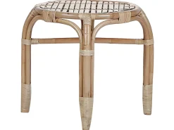 Set da giardino con tavolo 4 posti BRINDISI Rattan Naturale
