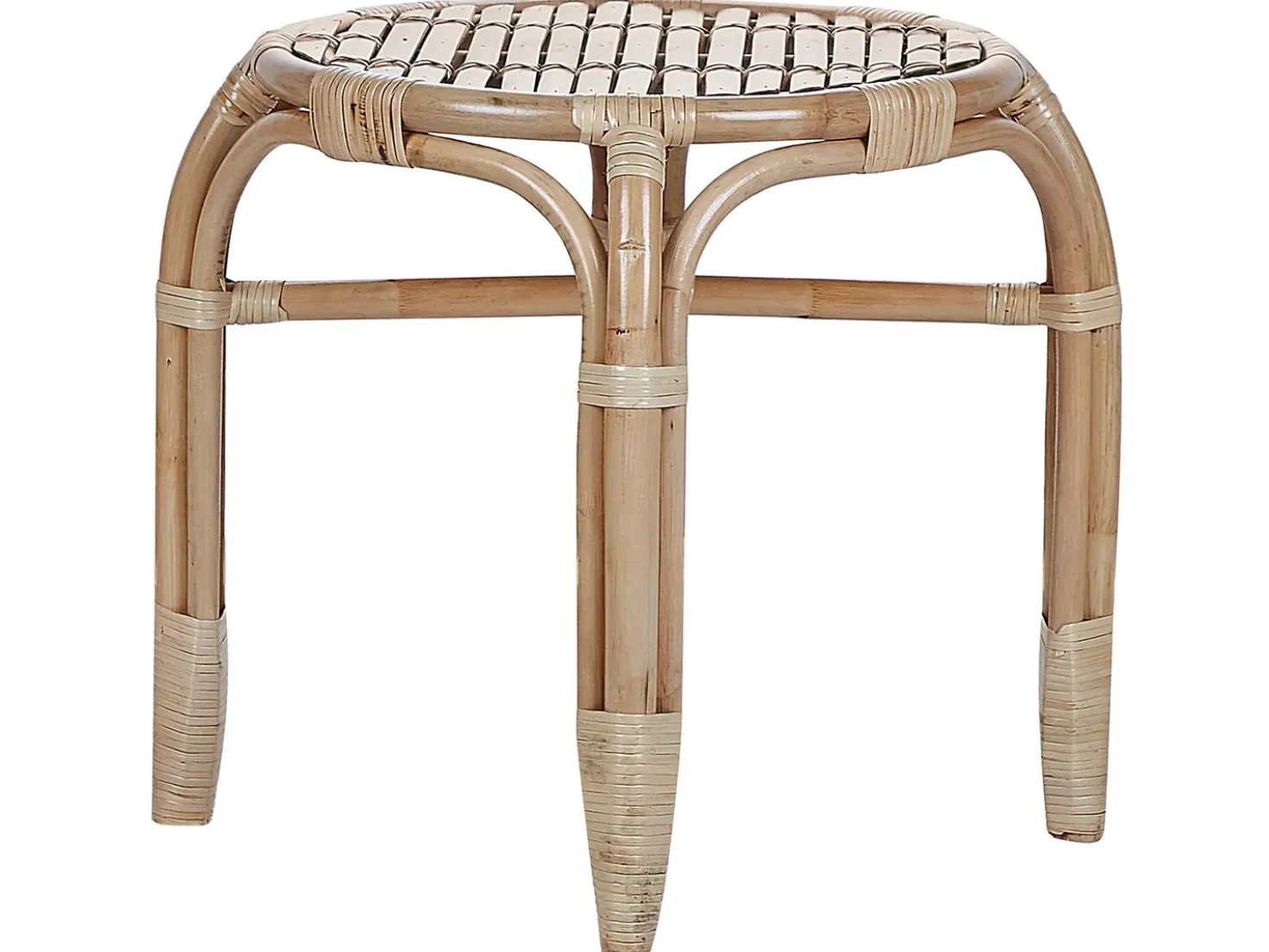Set da giardino con tavolo 4 posti BRINDISI Rattan Naturale