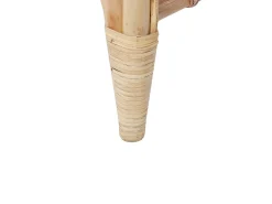 Set da giardino con tavolo 4 posti BRINDISI Rattan Naturale