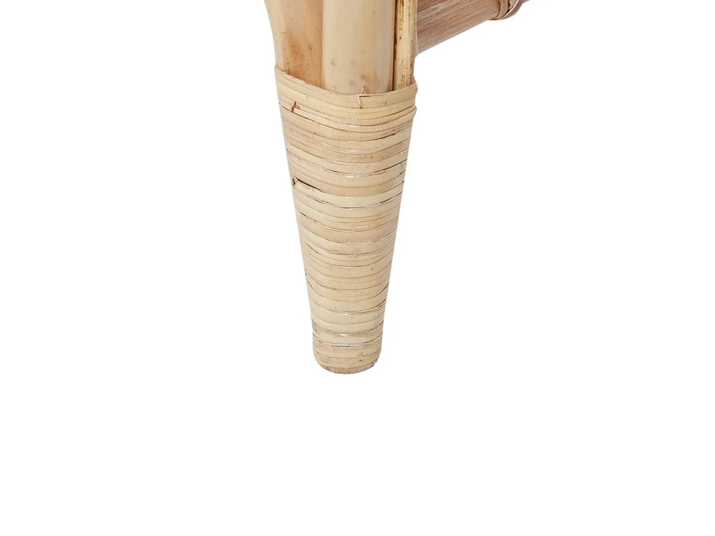 Set da giardino con tavolo 4 posti BRINDISI Rattan Naturale