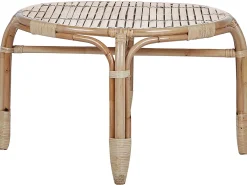 Set da giardino con tavolo 4 posti BRINDISI Rattan Naturale