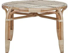 Set da giardino con tavolo 4 posti BRINDISI Rattan Naturale