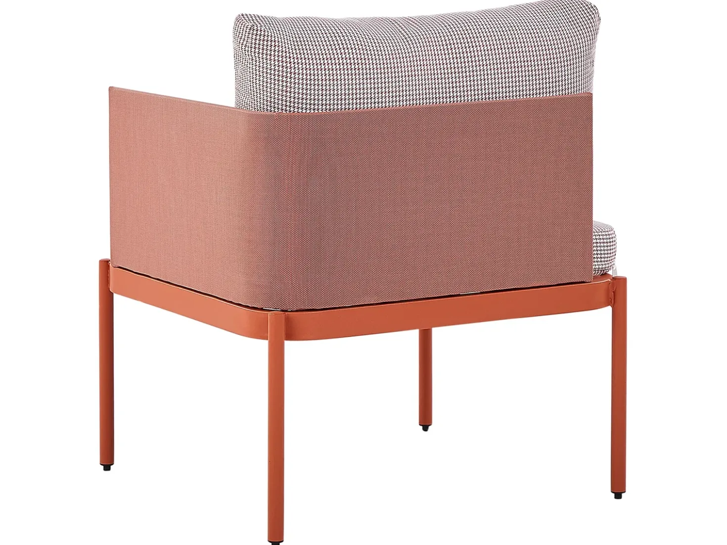 Set da giardino con tavolo 2 posti TERRACINA Metallo Arancione