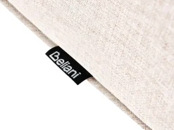Set da giardino con tavolo 4 posti CALASCIO Metallo Beige chiaro
