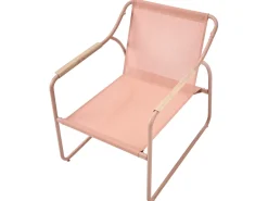 Set da giardino con tavolo 4 posti CALASCIO Metallo Beige chiaro