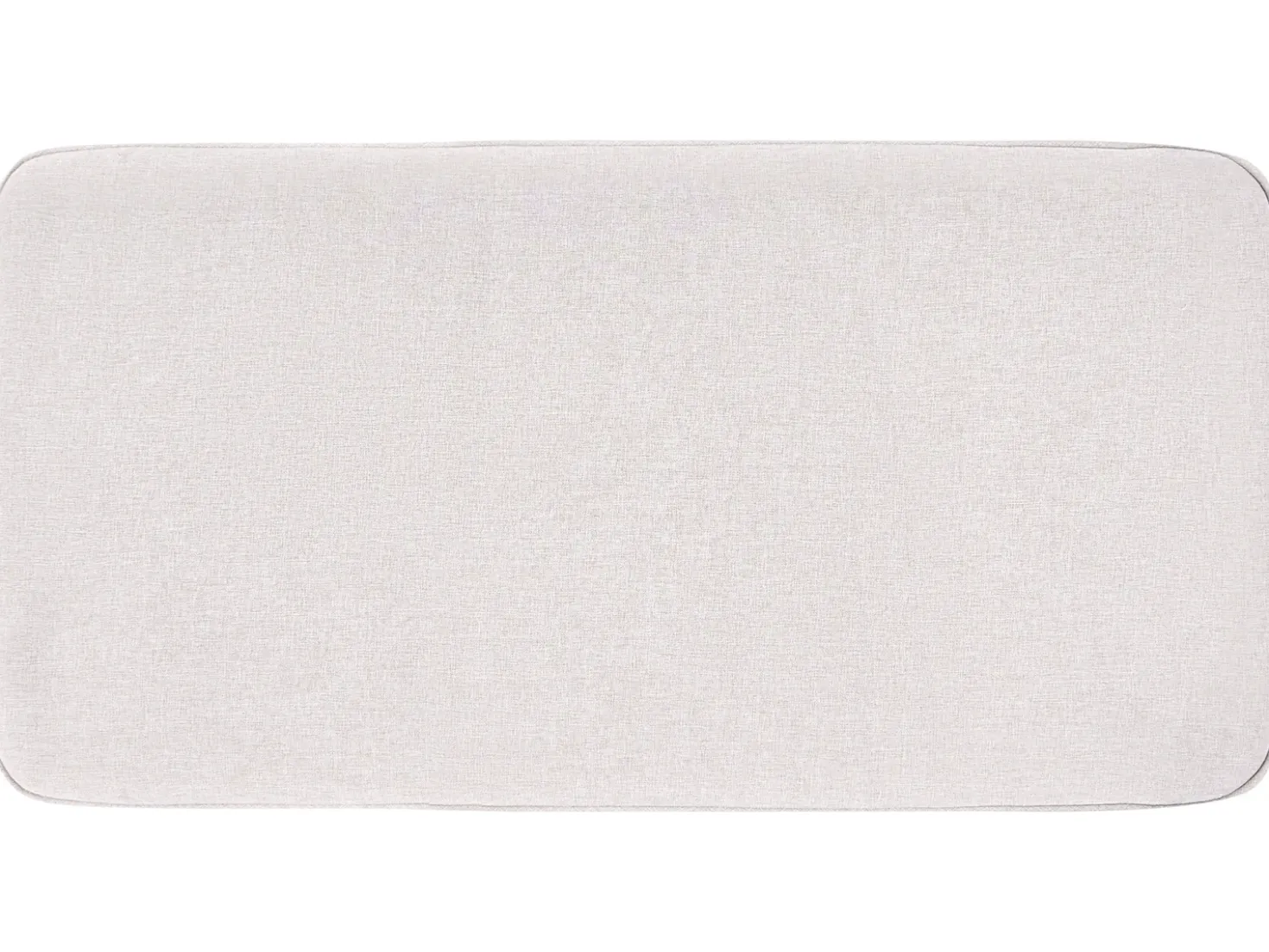 Set da giardino con tavolo 4 posti CALASCIO Metallo Beige chiaro