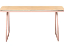 Set da giardino con tavolo 4 posti CALASCIO Metallo Beige chiaro