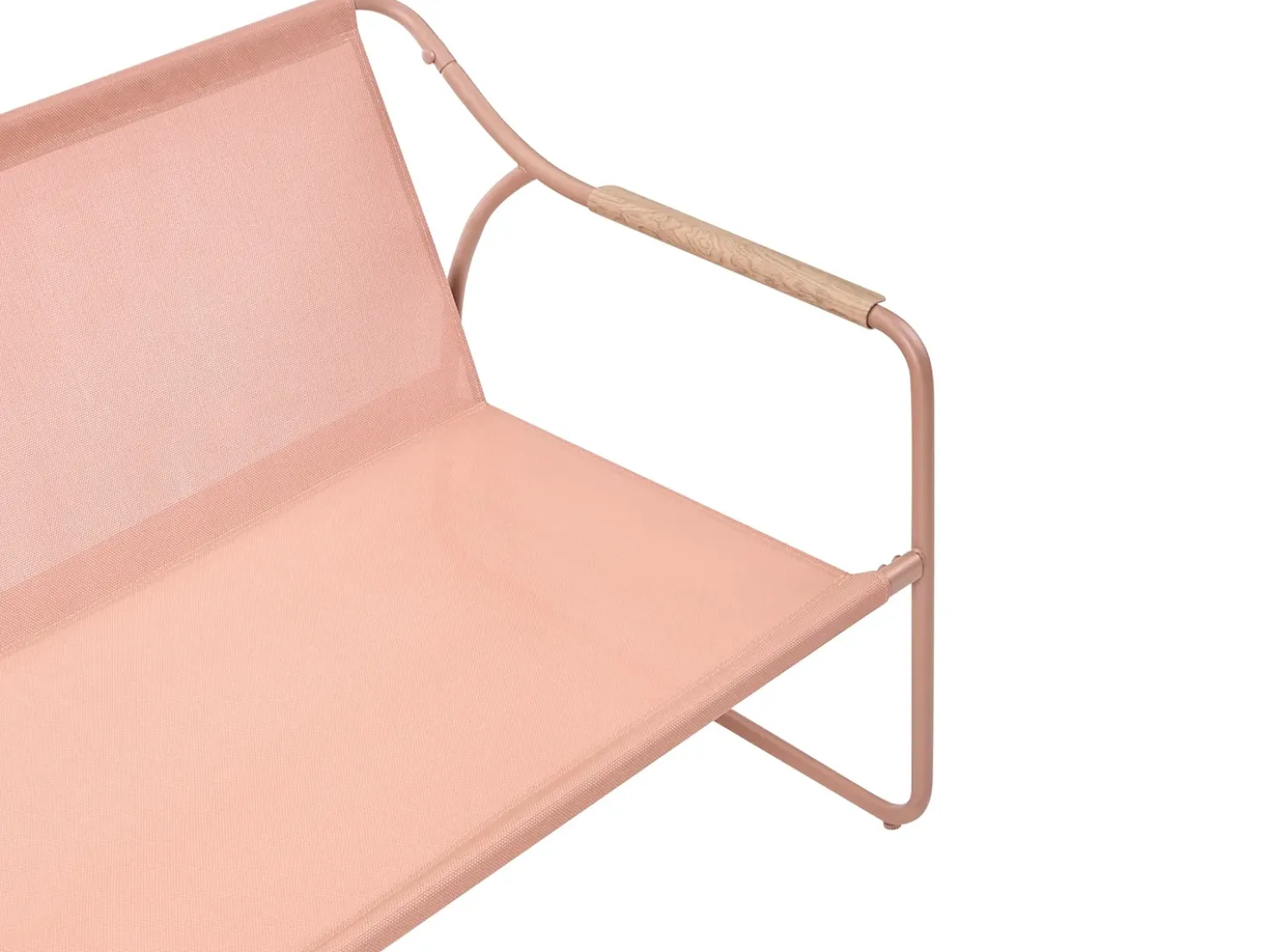 Set da giardino con tavolo 4 posti CALASCIO Metallo Beige chiaro