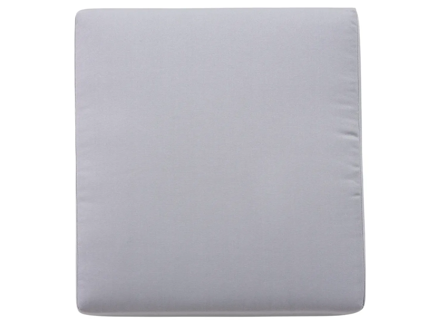 Set da giardino con tavolo 4 posti SALERNO Metallo Grigio chiaro