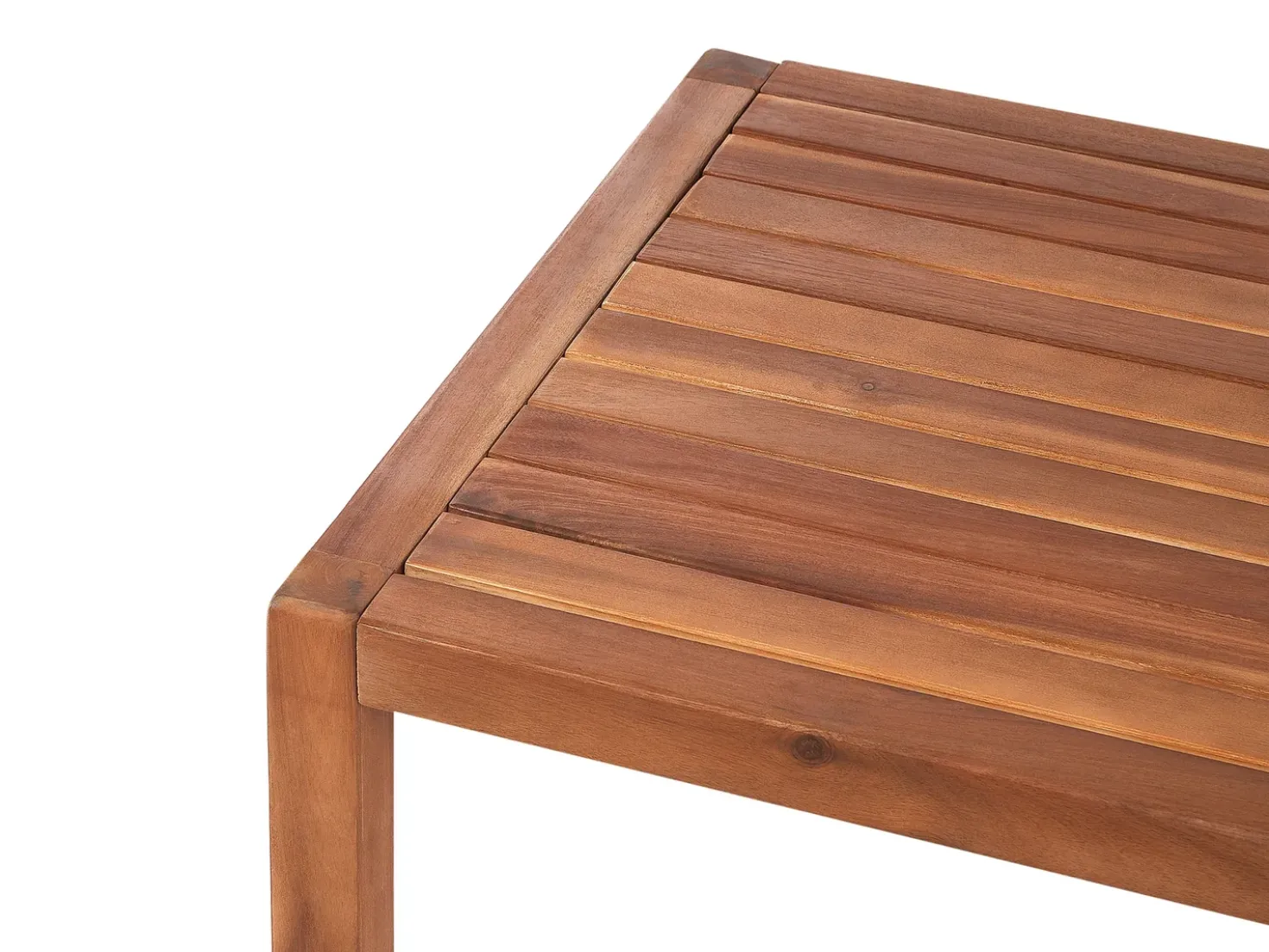 Set da giardino con tavolo 4 posti ANTRIA Legno d'acacia Beige
