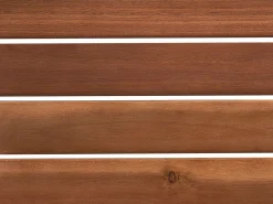 Set da giardino con tavolo 4 posti ANTRIA Legno d'acacia Beige