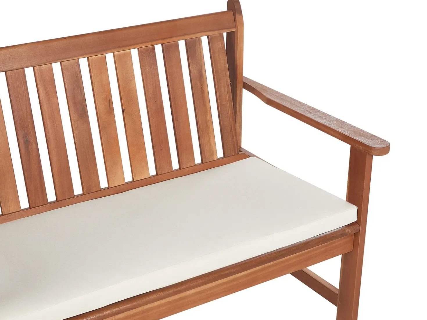 Set da giardino con tavolo 4 posti ALTIDONA Legno d'acacia Bianco sporco