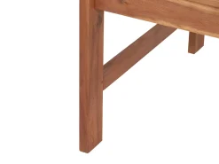 Set da giardino con tavolo 4 posti ALTIDONA Legno d'acacia Bianco sporco