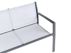 Set da giardino con tavolo 4 posti TAVOLETO Metallo Grigio