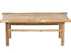 Set da giardino con tavolo 2 posti TODI Bambù Tortora