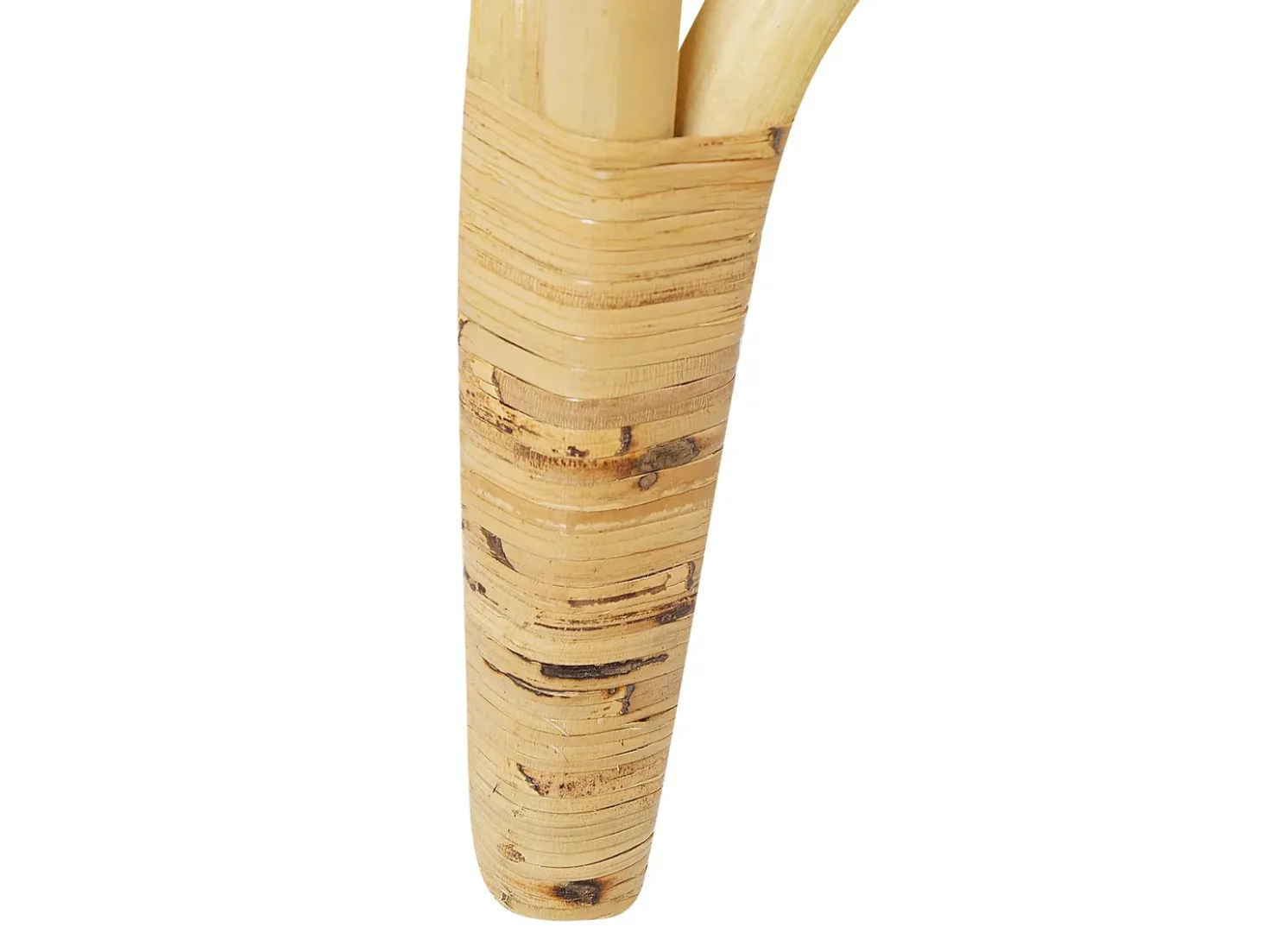 Set da giardino con tavolo 4 posti SIBARI Rattan Naturale