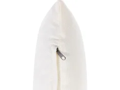 Set da giardino con tavolo 6 posti CERRETO Bambù Bianco sporco