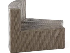 Set da giardino con tavolo 9 posti SEVERO Rattan sintetico (PE) Marrone