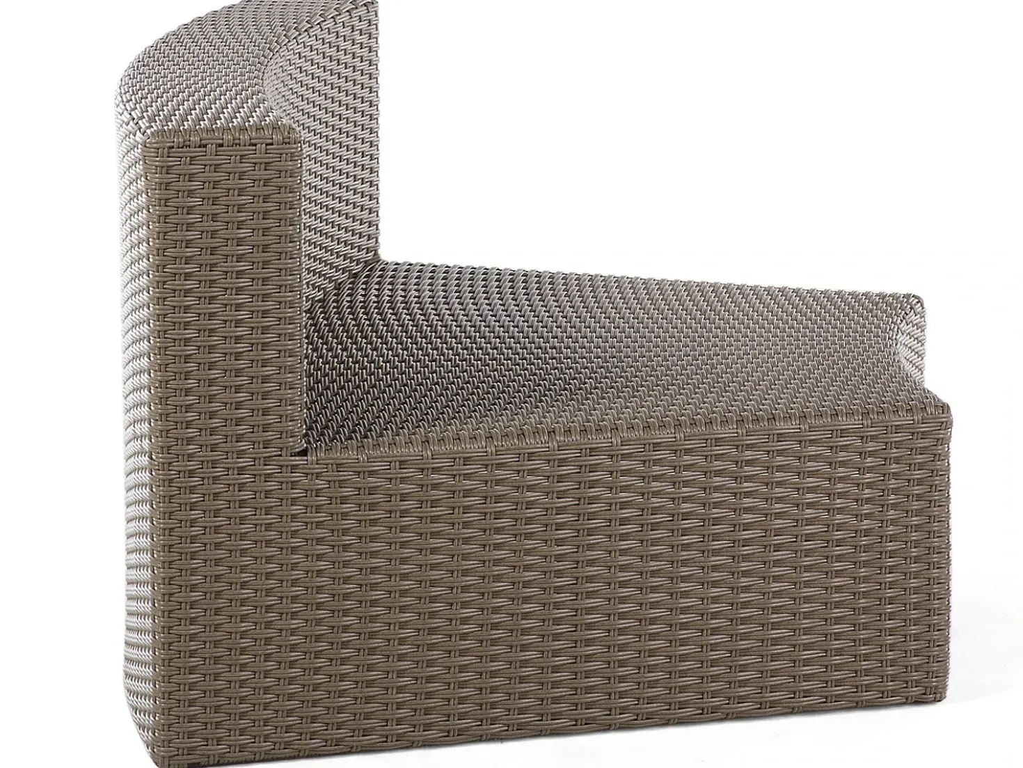 Set da giardino con tavolo 9 posti SEVERO Rattan sintetico (PE) Marrone