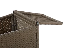 Set da giardino con tavolo 9 posti SEVERO Rattan sintetico (PE) Marrone