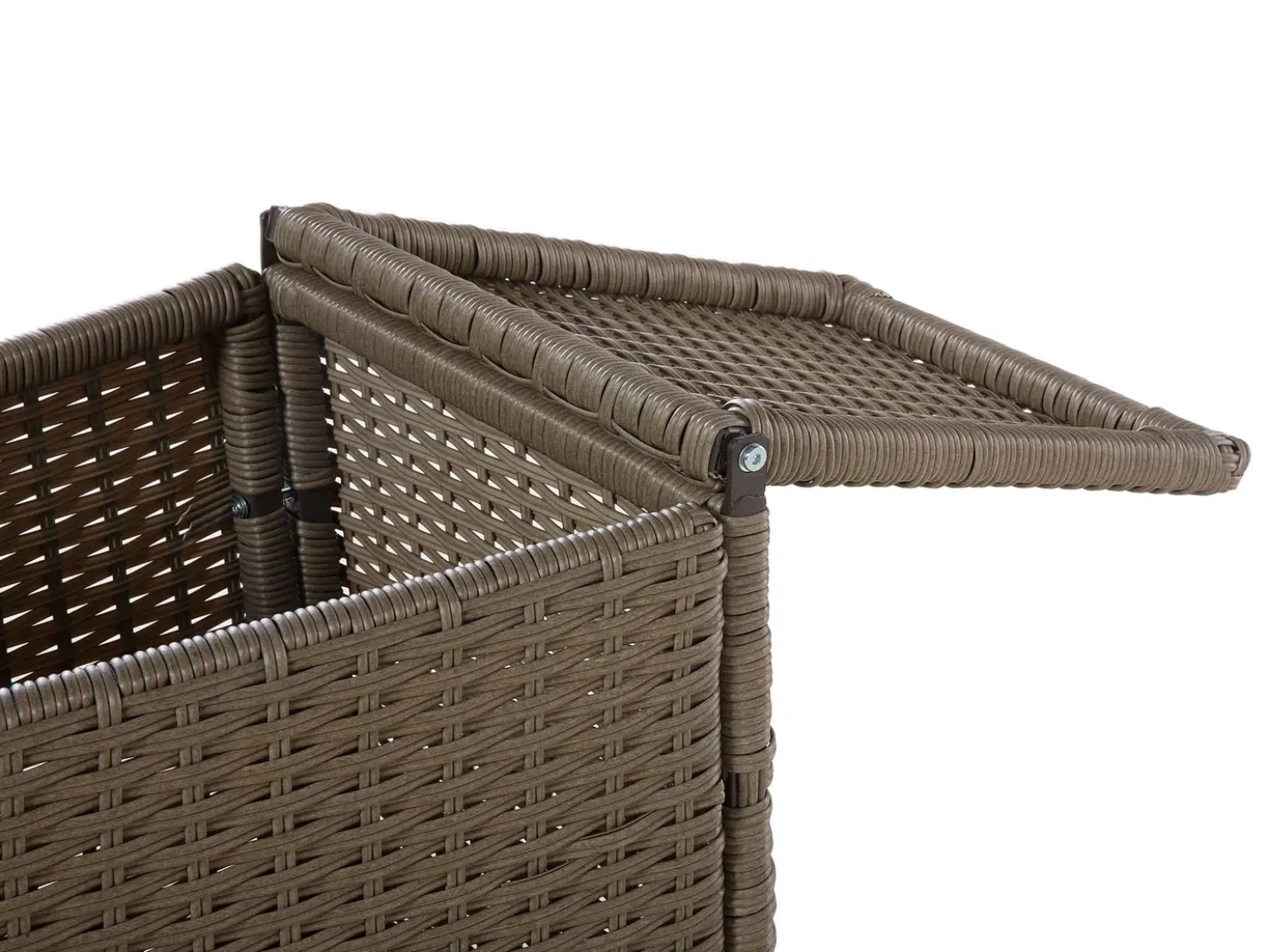 Set da giardino con tavolo 9 posti SEVERO Rattan sintetico (PE) Marrone