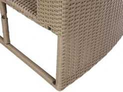 Set da giardino con tavolo 9 posti SEVERO Rattan sintetico (PE) Marrone