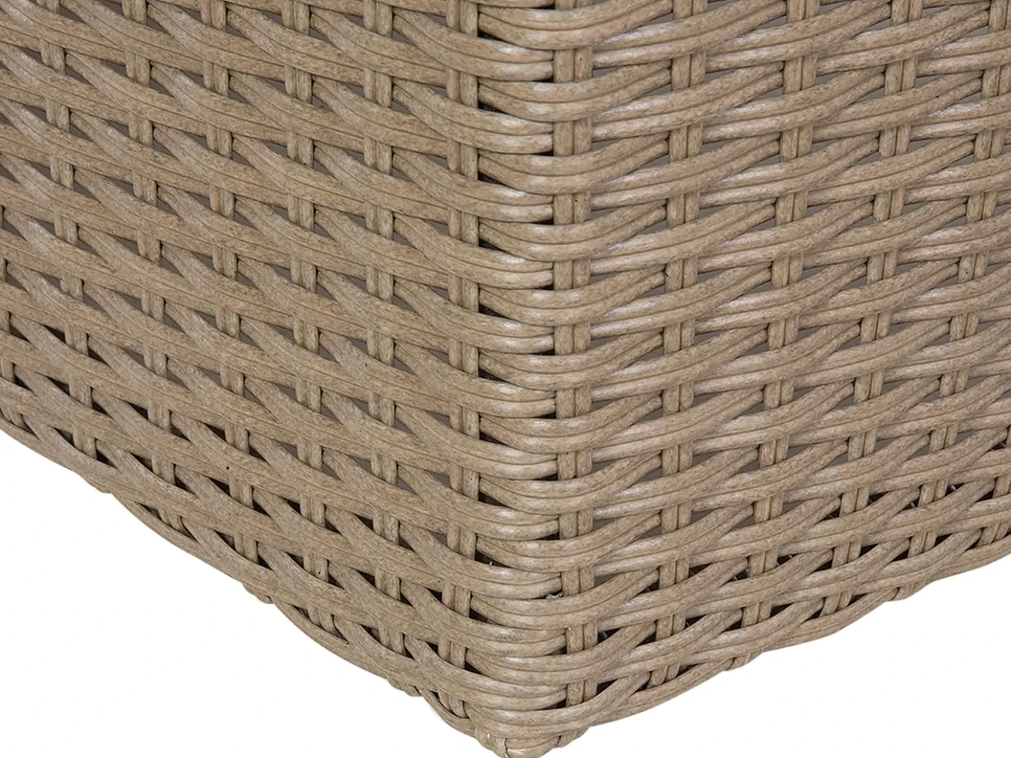 Set da giardino con tavolo 9 posti SEVERO Rattan sintetico (PE) Marrone