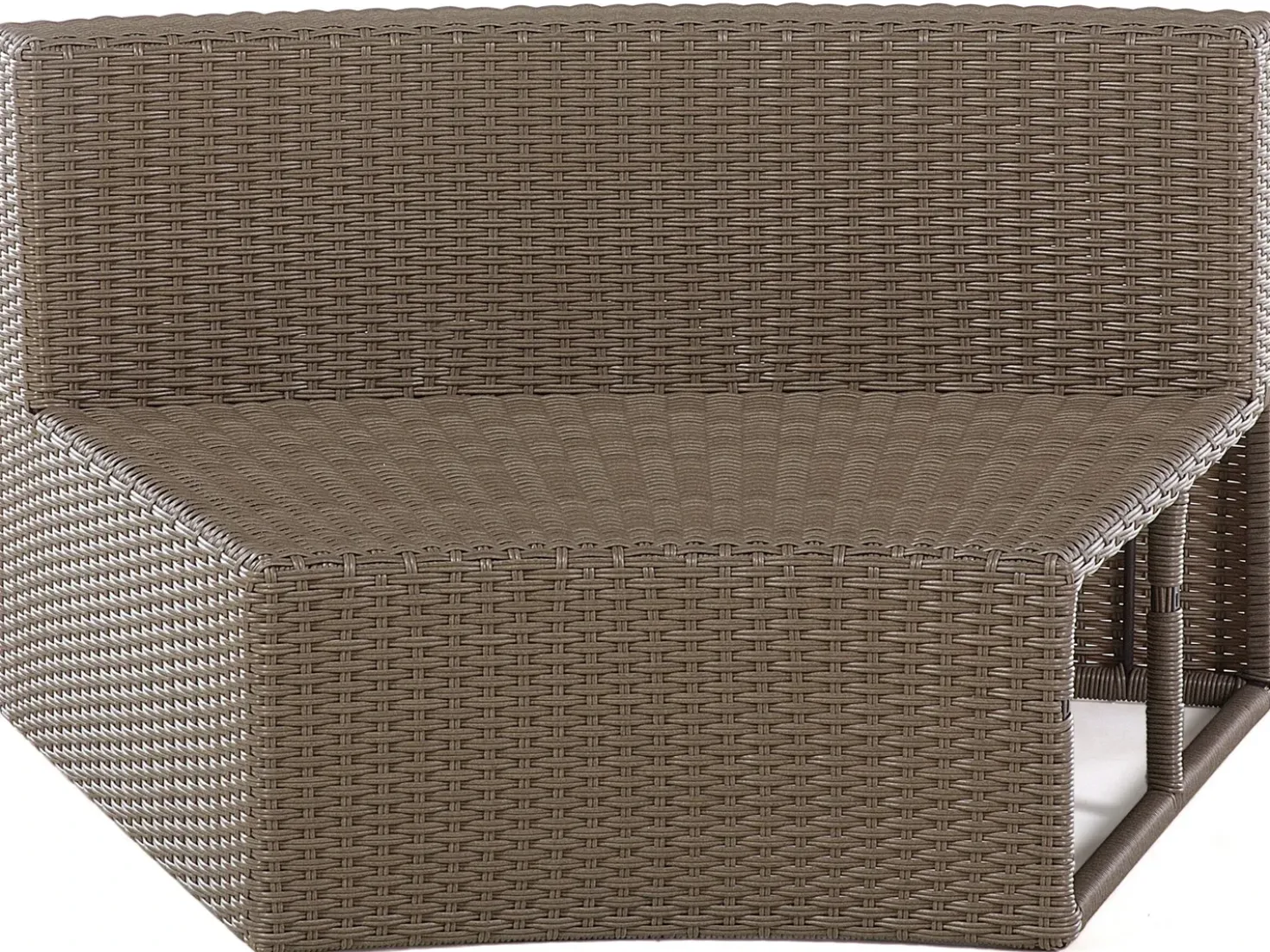 Set da giardino con tavolo 9 posti SEVERO Rattan sintetico (PE) Marrone