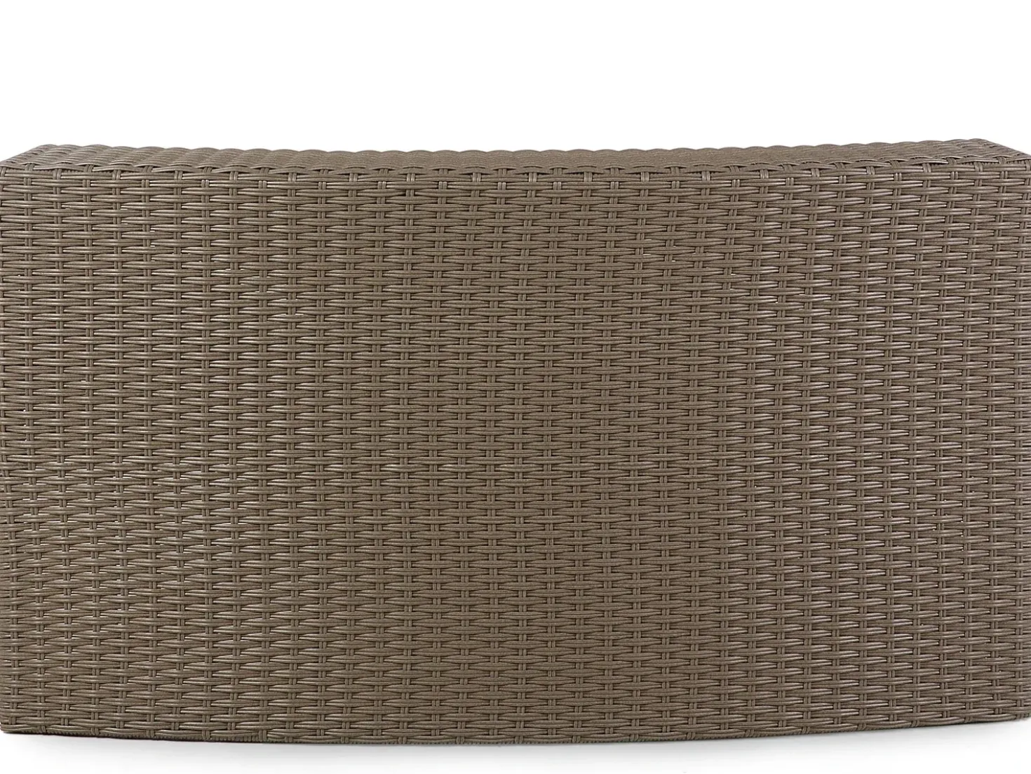Set da giardino con tavolo 9 posti SEVERO Rattan sintetico (PE) Marrone