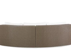 Set da giardino con tavolo 9 posti SEVERO Rattan sintetico (PE) Marrone