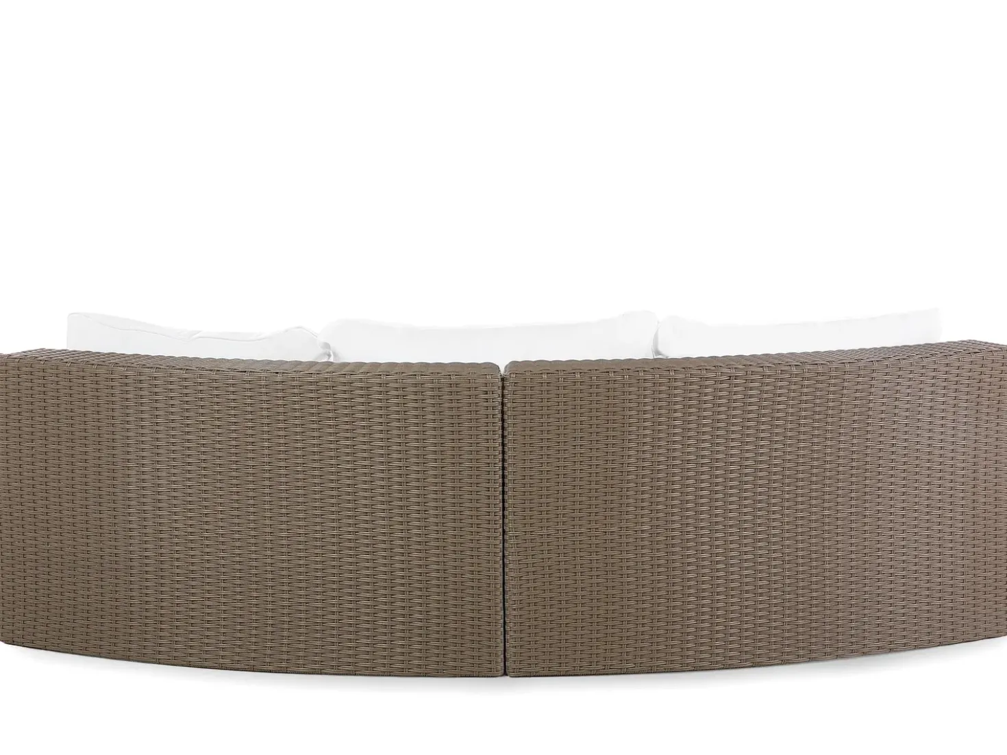 Set da giardino con tavolo 9 posti SEVERO Rattan sintetico (PE) Marrone