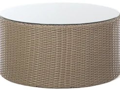 Set da giardino con tavolo 9 posti SEVERO Rattan sintetico (PE) Marrone