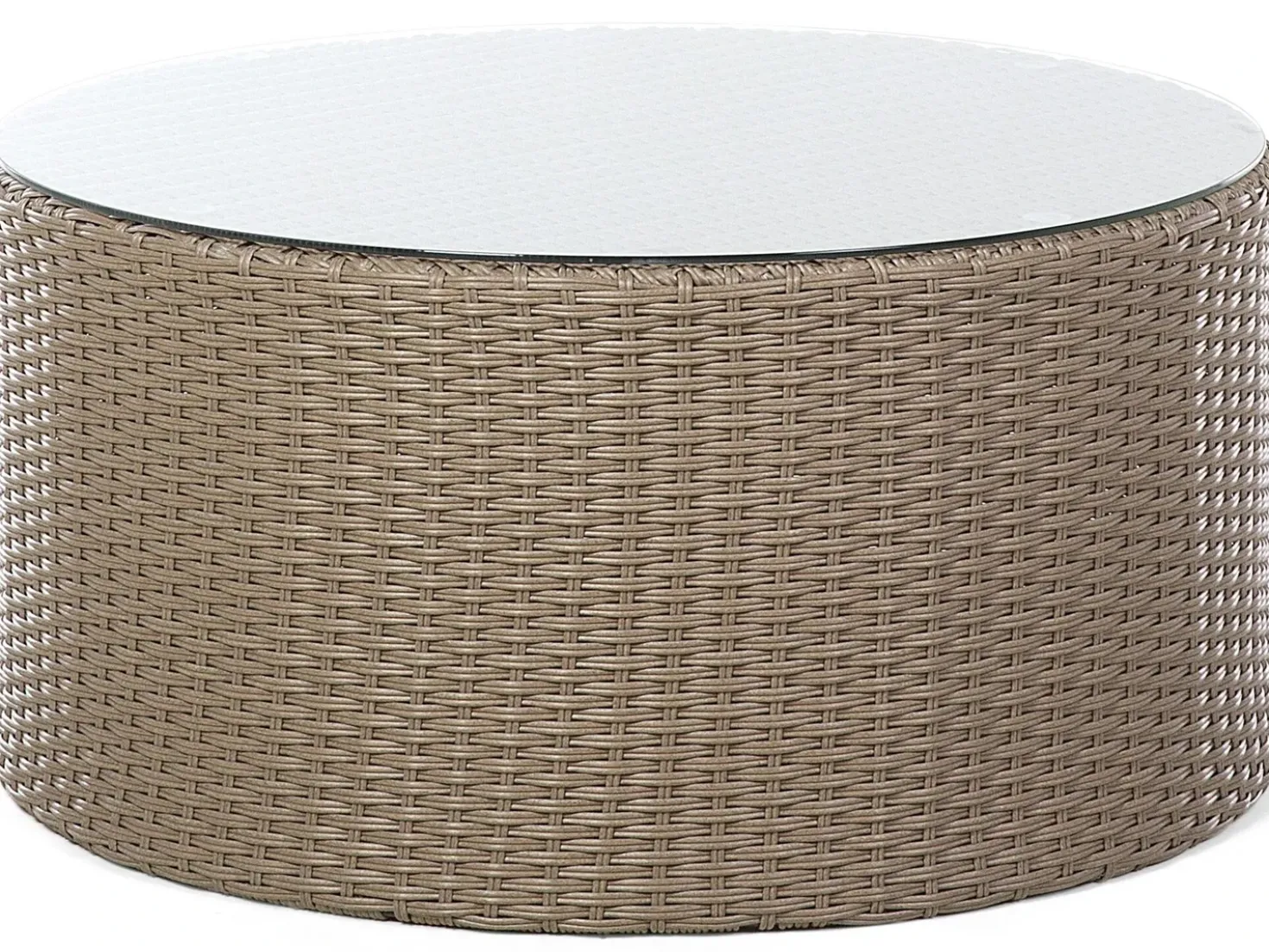 Set da giardino con tavolo 9 posti SEVERO Rattan sintetico (PE) Marrone