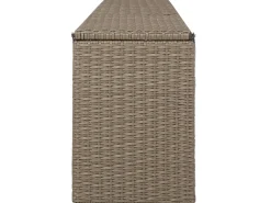 Set da giardino con tavolo 9 posti SEVERO Rattan sintetico (PE) Marrone