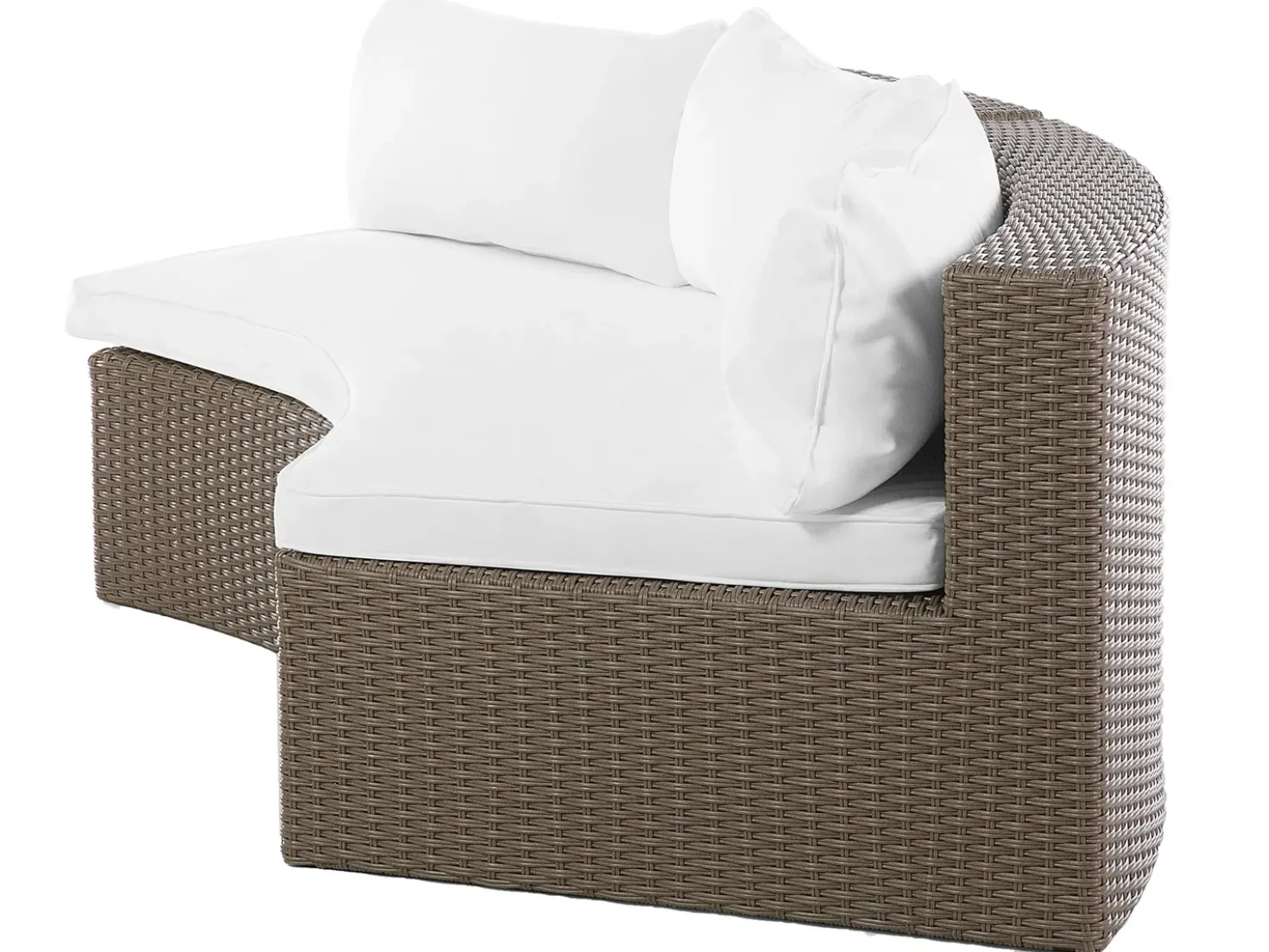 Set da giardino con tavolo 9 posti SEVERO Rattan sintetico (PE) Marrone