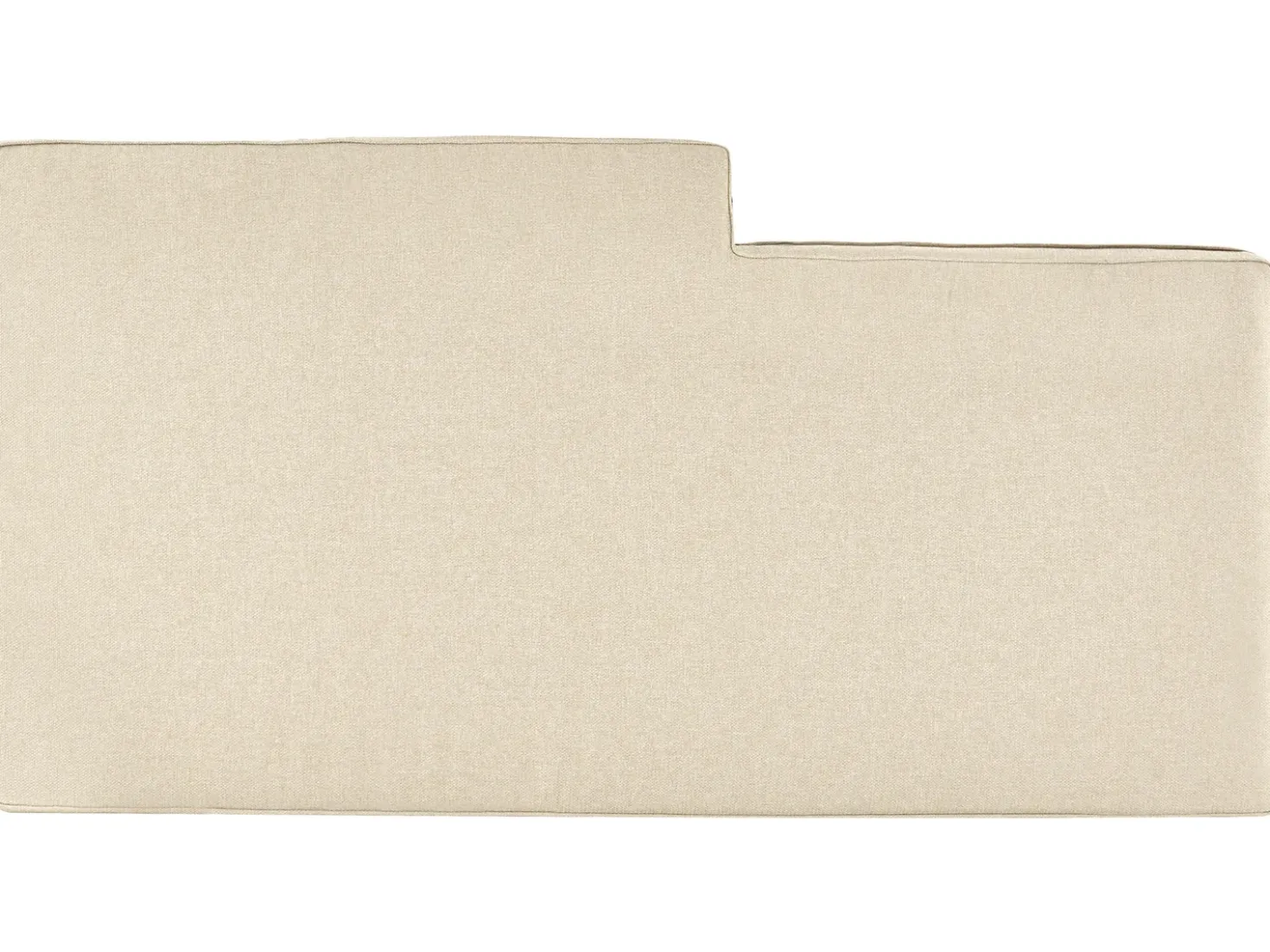 Set da giardino con tavolo 4 posti CALASETTA Lato destro Rattan sintetico (PE) Beige