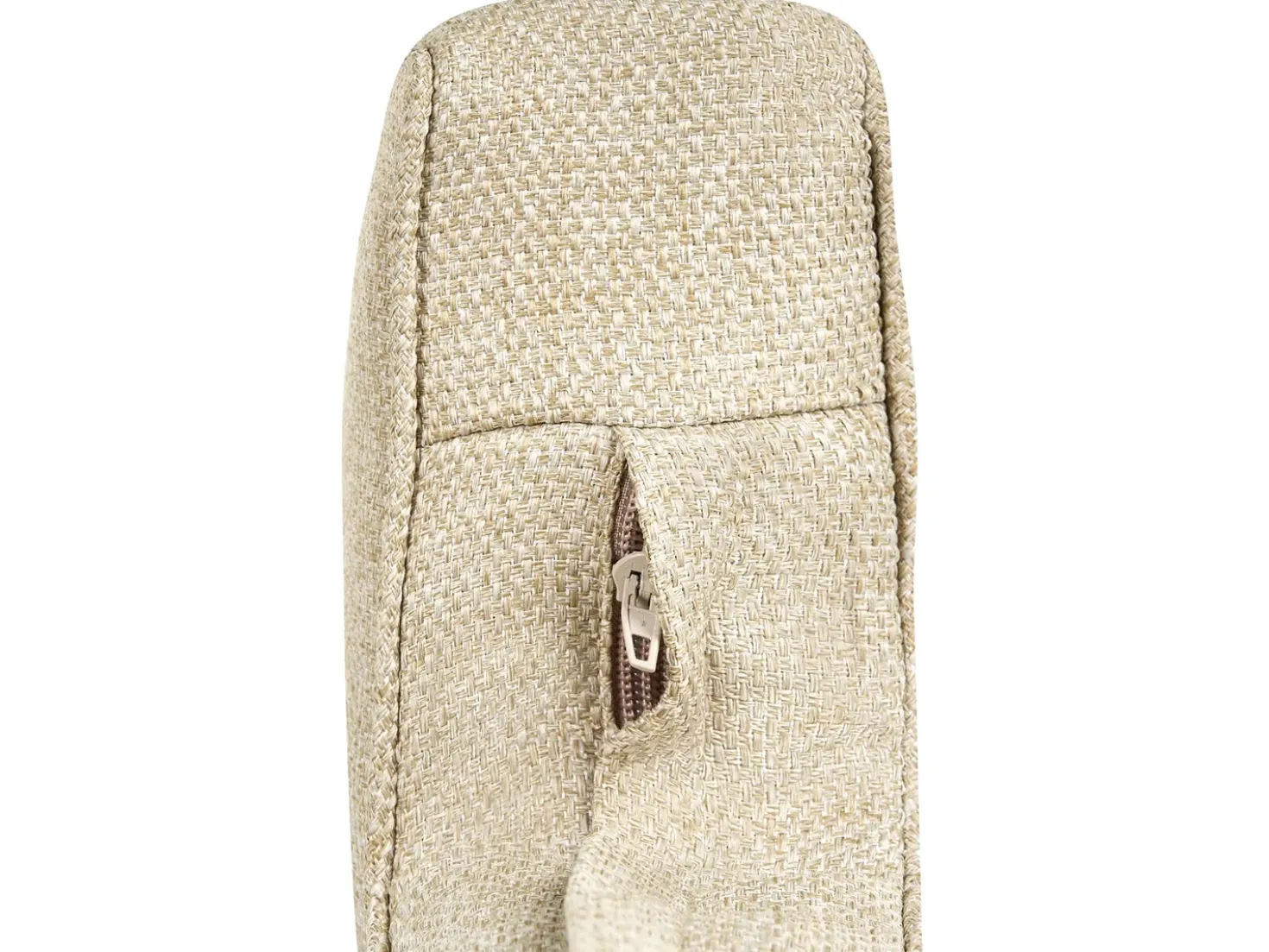 Set da giardino con tavolo 4 posti CALASETTA Lato destro Rattan sintetico (PE) Beige