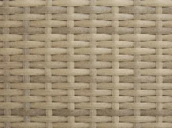 Set da giardino con tavolo 8 posti MAESTRO Modulare Rattan sintetico (PE) Marrone chiaro