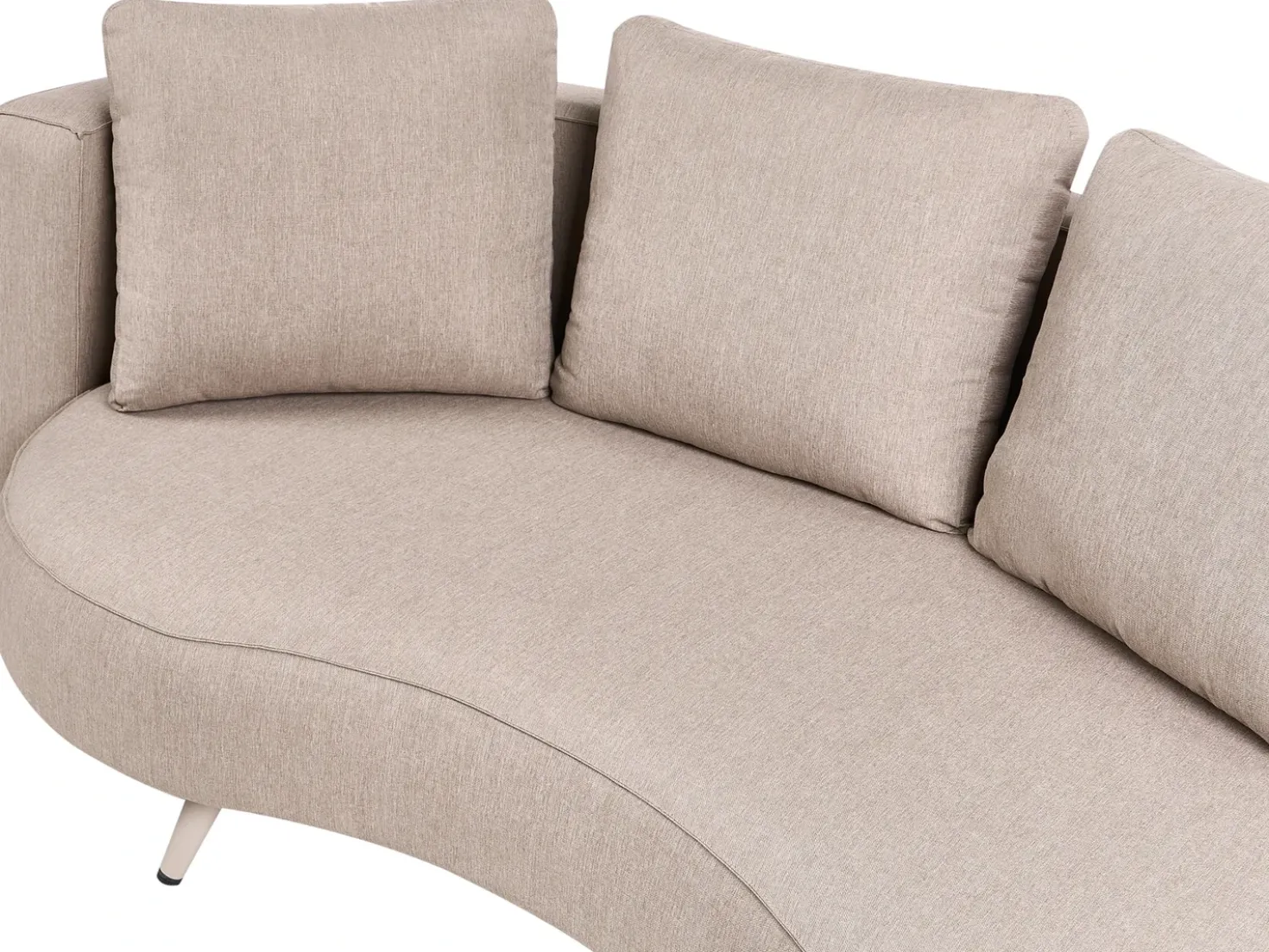 Set da giardino con tavolo 6 posti PARORI Beige