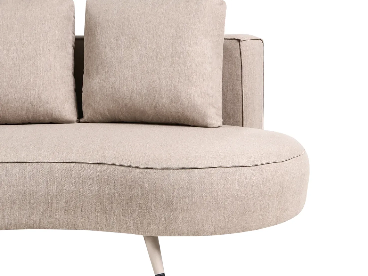 Set da giardino con tavolo 6 posti PARORI Beige