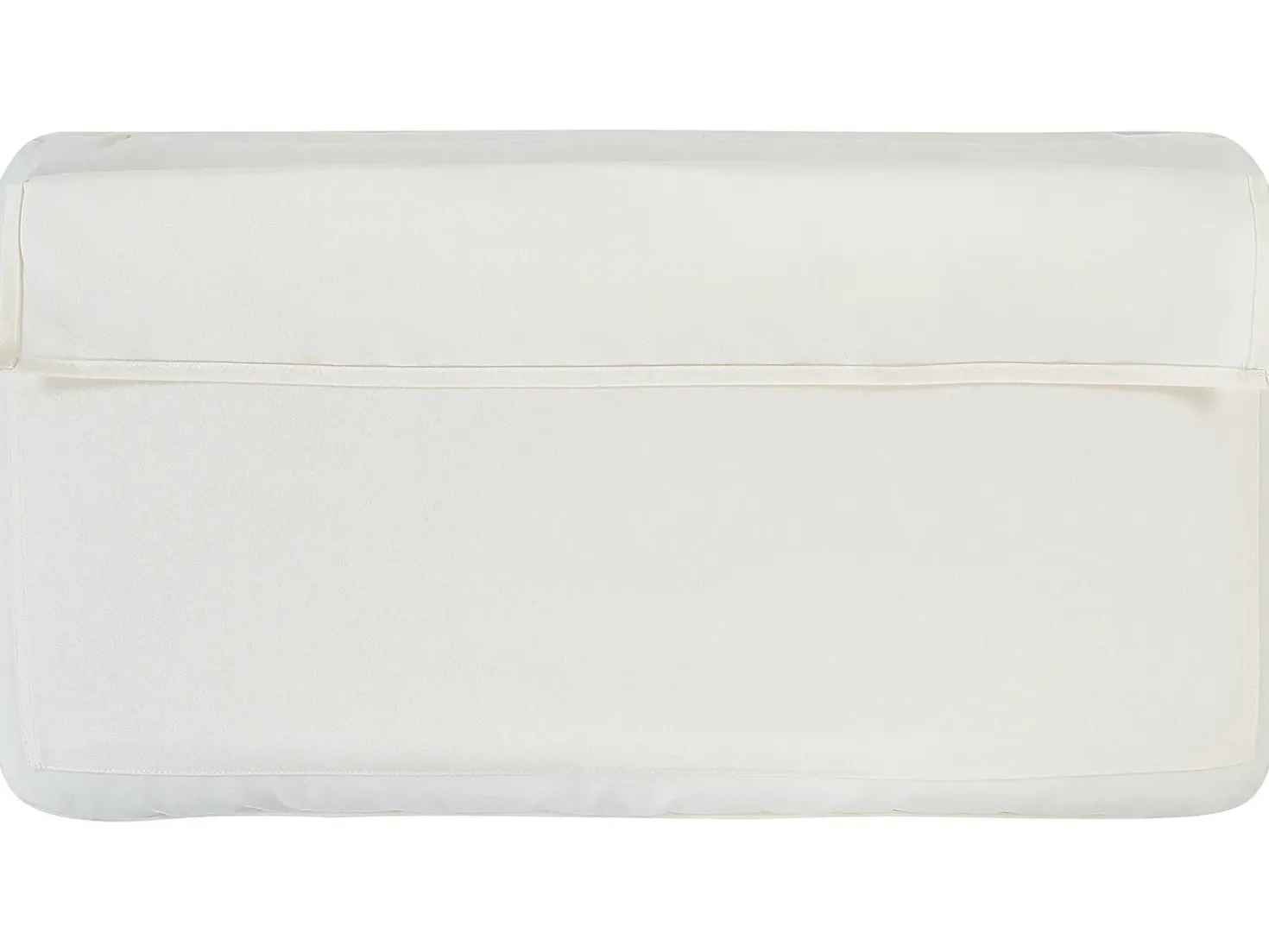 Set da giardino con tavolo 4 posti FRASCATI Modulare Legno di acacia certificato Bianco sporco