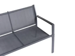Set da giardino con tavolo 4 posti TAVOLETO Metallo Grigio scuro