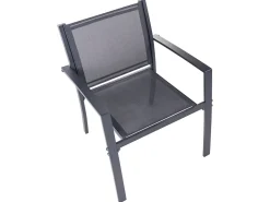 Set da giardino con tavolo 4 posti TAVOLETO Metallo Grigio scuro